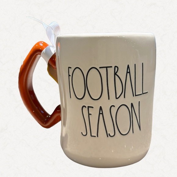 Rae Dunn Peanuts Football Mug featuring Snoopy - Picture 3 of 5